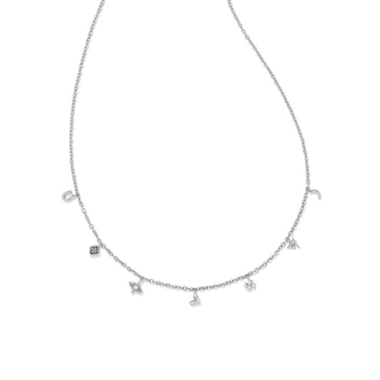 Kendra Scott Beatrix Strand Necklace in Silver