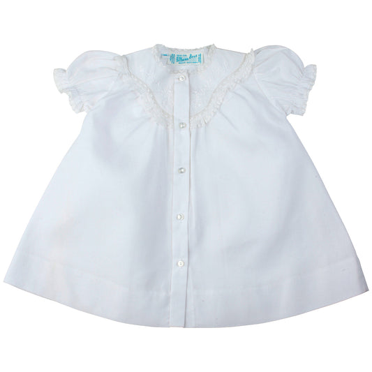 Girls Embroidered Lacy Yoke Daygown | Baby Shower Madison Ranes