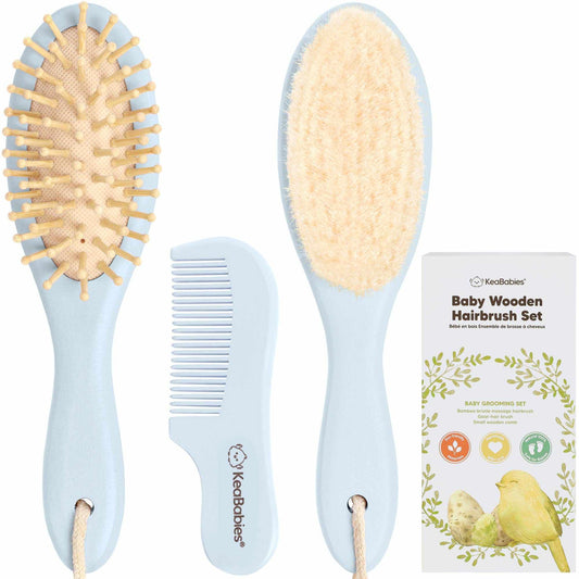 Baby Hair Brush and Comb Set | Baby Shower Kori Belrose