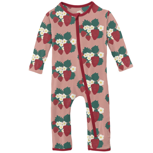 Muffin Ruffle Coverall with Zipper | Baby Shower Bailey Gibson