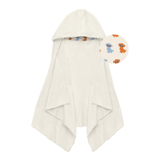 Terry Hooded Towel with Lined Hood