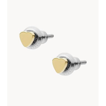Sadie Core Classics Gold-Tone Stainless Steel Stud Earrings