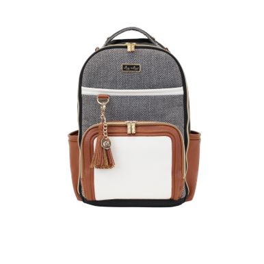 Itzy Ritzy Coffee and Cream Boss Plus Backpack