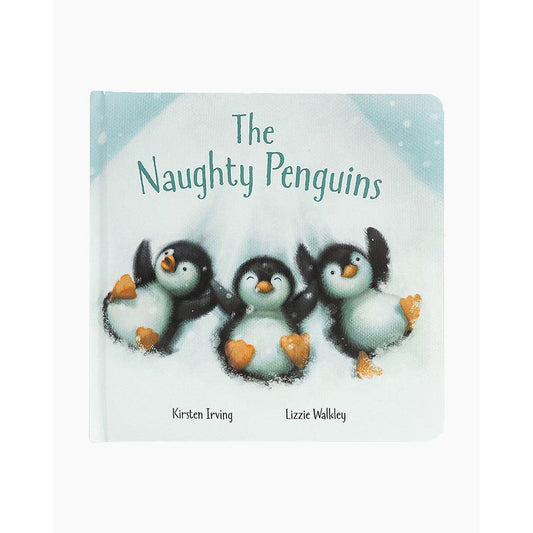 JellyCat Naughty Penguins Book, The