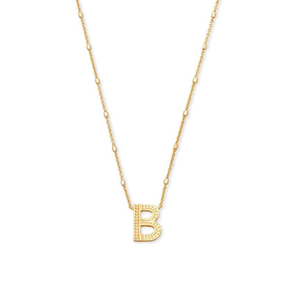 Kendra Scott Gold Letter B Initial Necklace