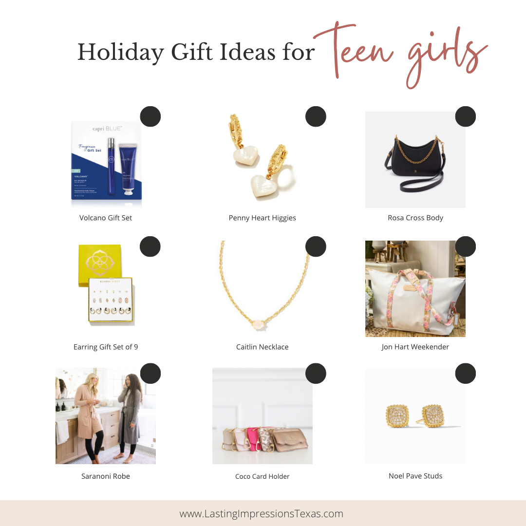 Christmas Gift Guide for Teen Girls