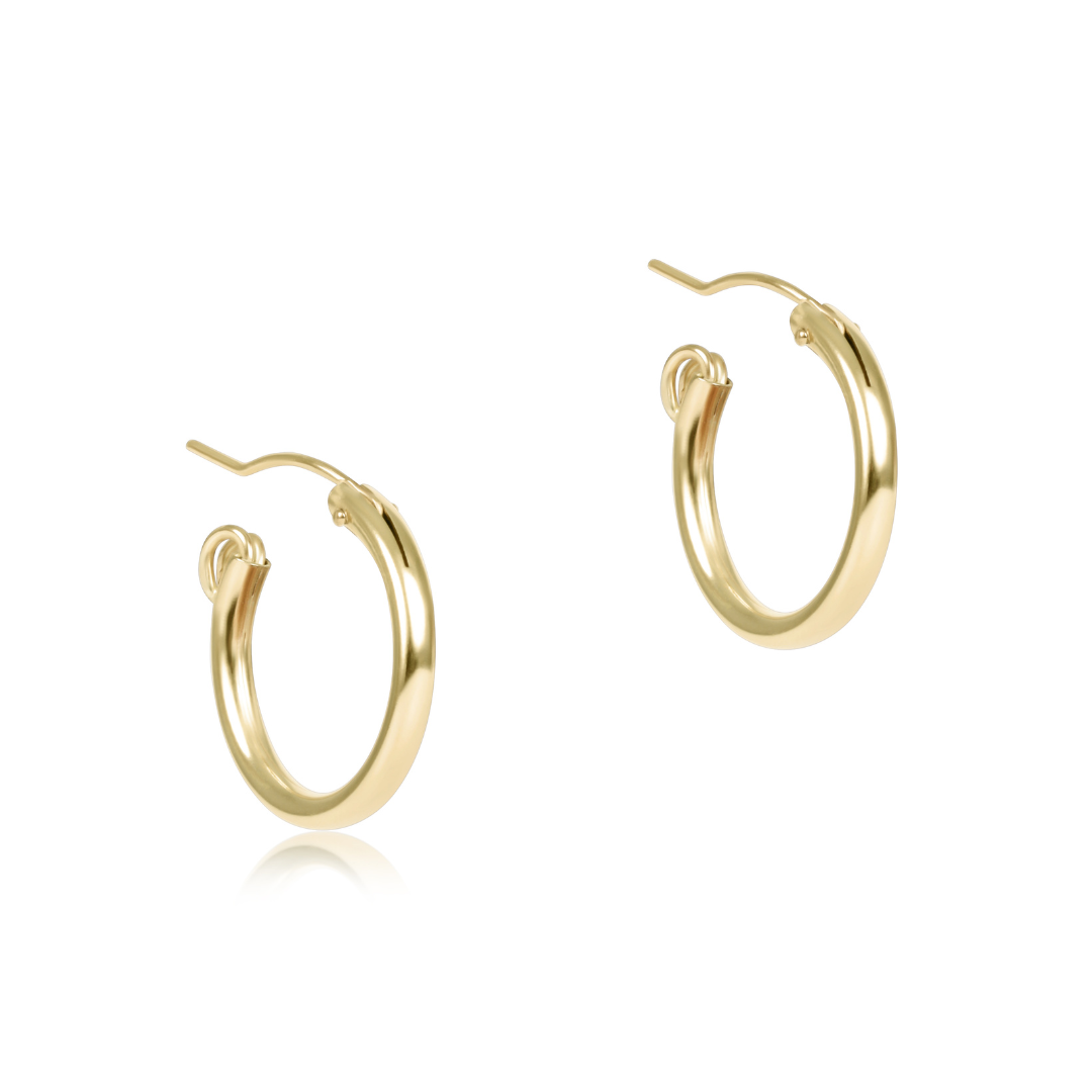 round gold 0 5 hoop smooth