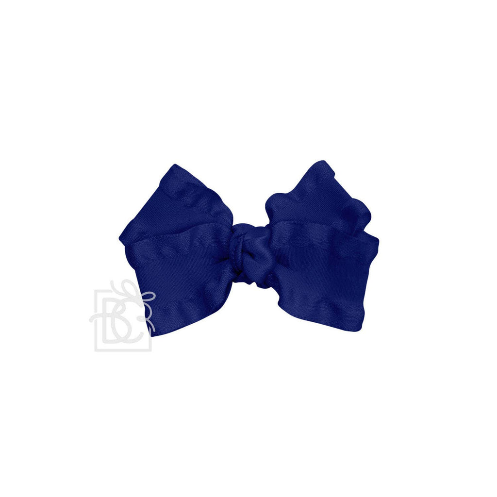 Double Ruffle Multi-Loop Bow