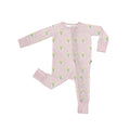 Convertible Zip PJ with Ruffles, Fancy Tulips
