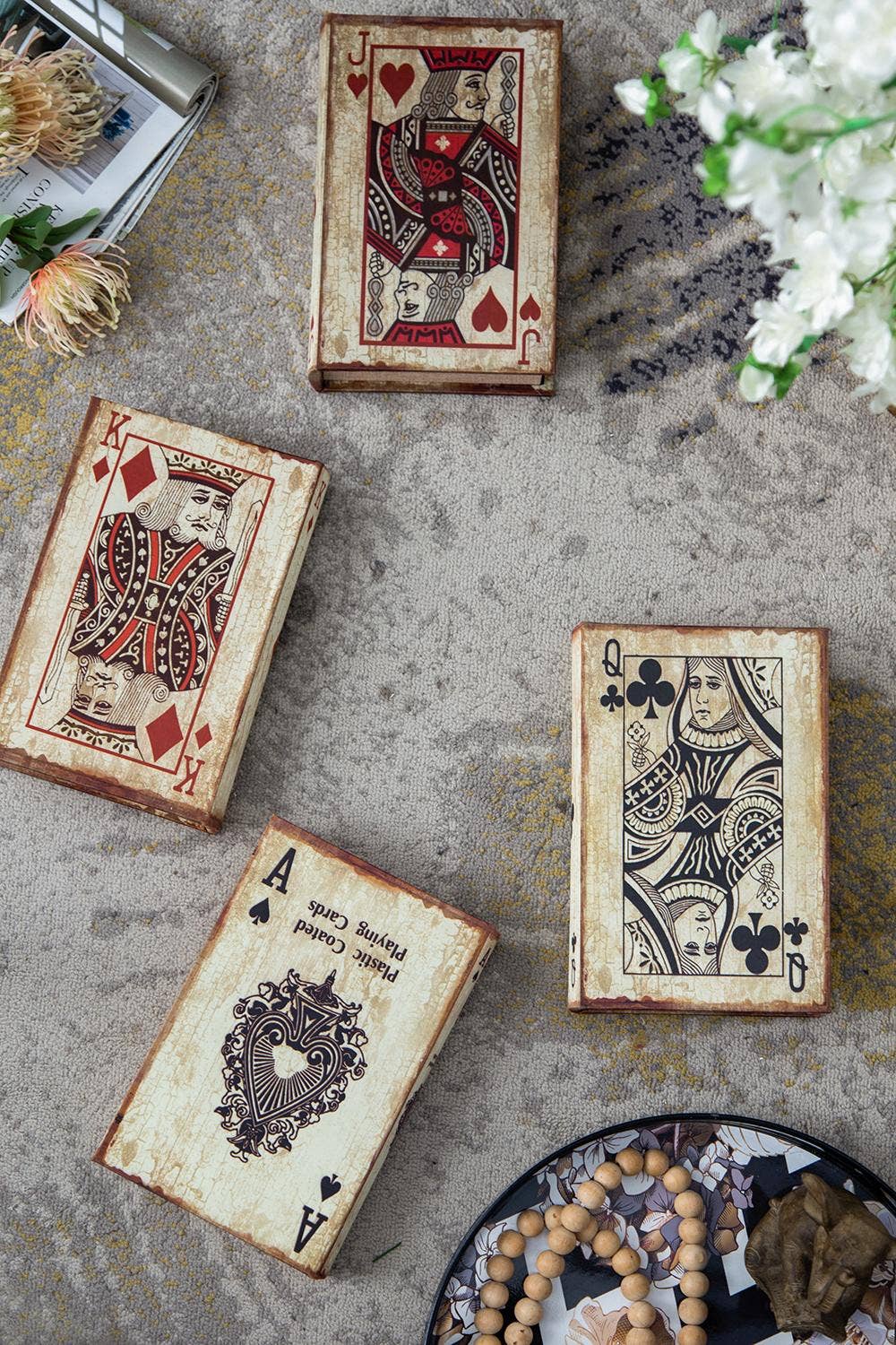 Ace Playing Cards Book Boxes - Large