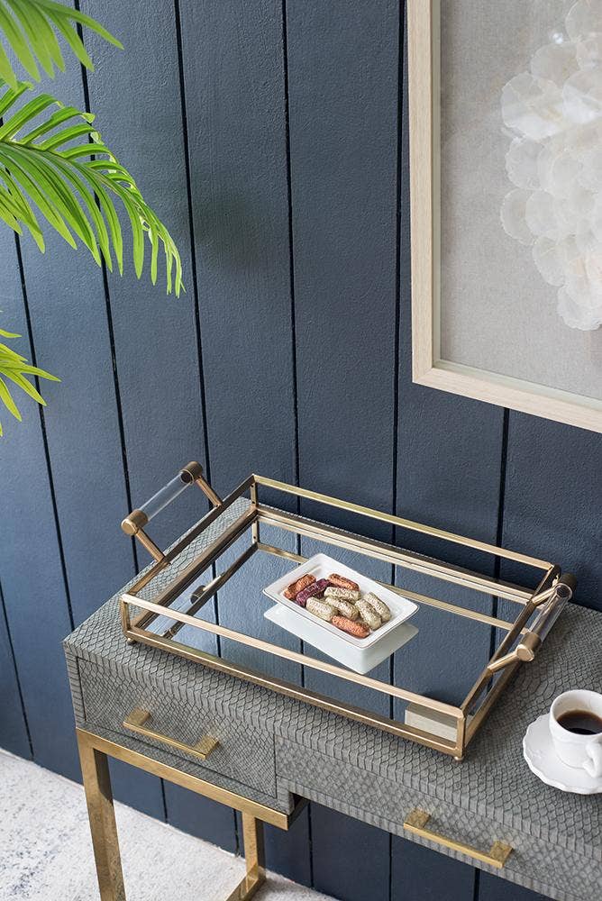 Decorative Mirrored Trays