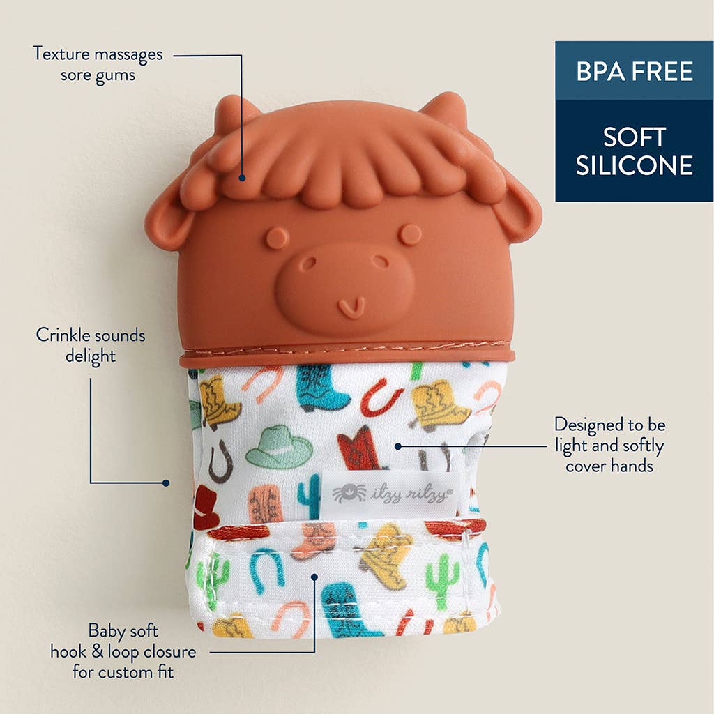 Itzy Mitt Silicone Teething Mitts