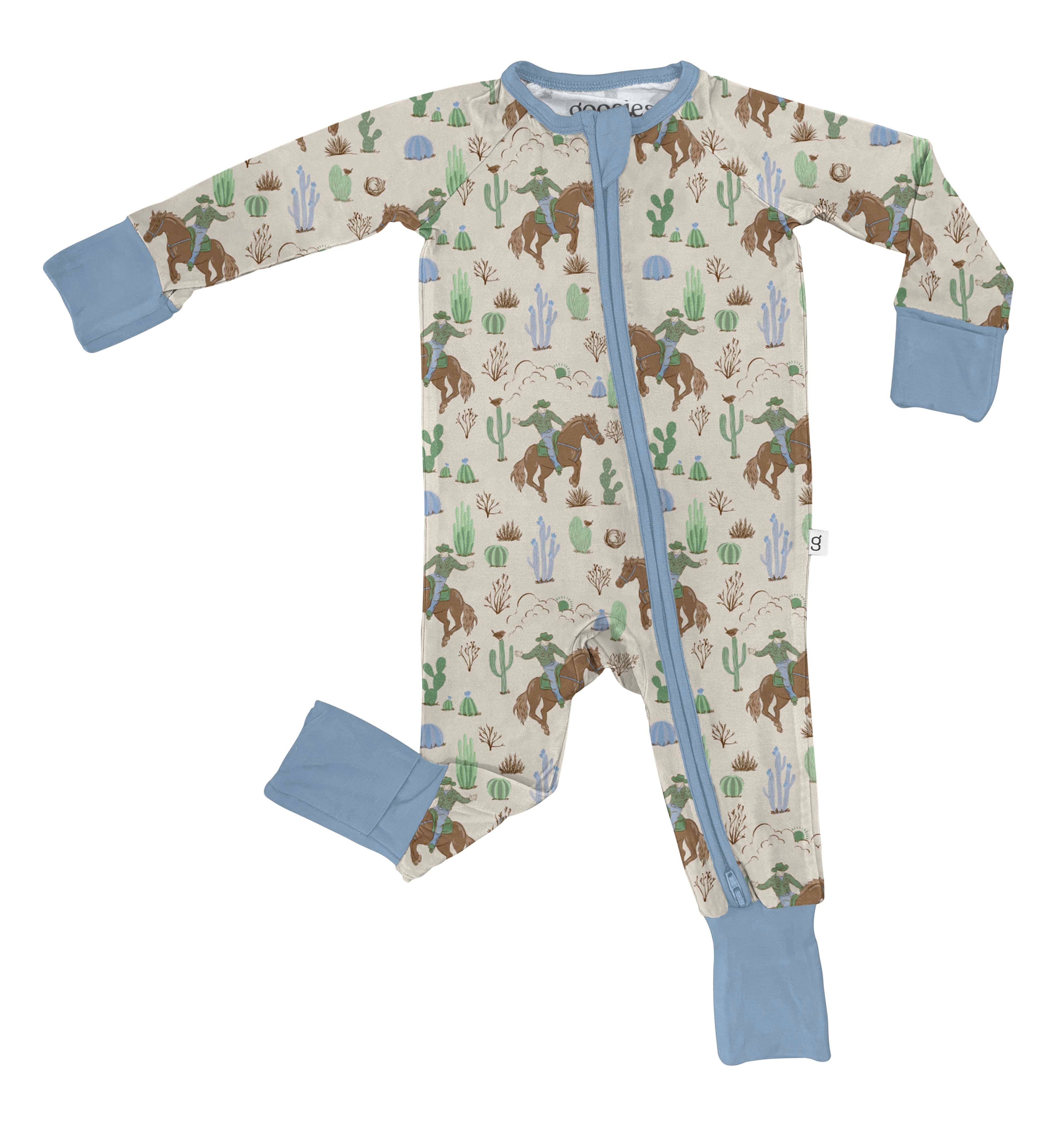 Convertible Zip PJ, Saddle Up Cowboy | Baby Shower Jayton Scarborough