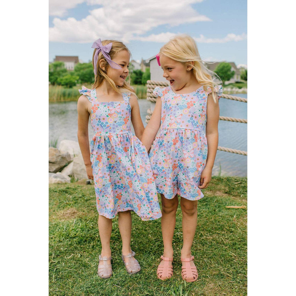 Ollie Jay Macie Romper in Butterfly Dream