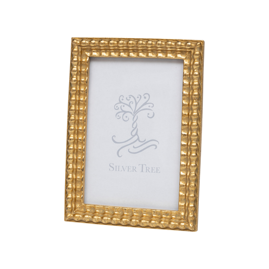 Resin Picture Frame with Gold Pearl Finish