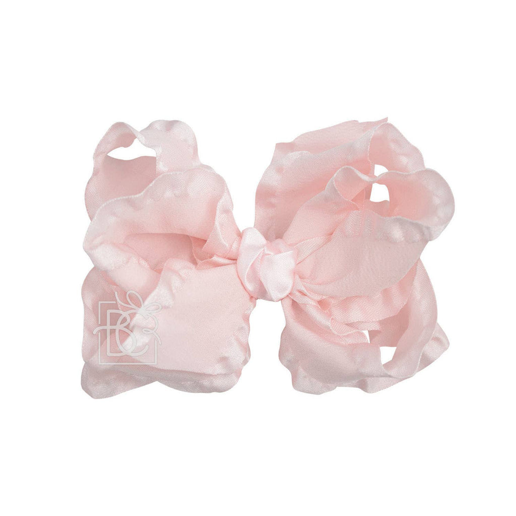 Double Ruffle Multi-Loop Bow