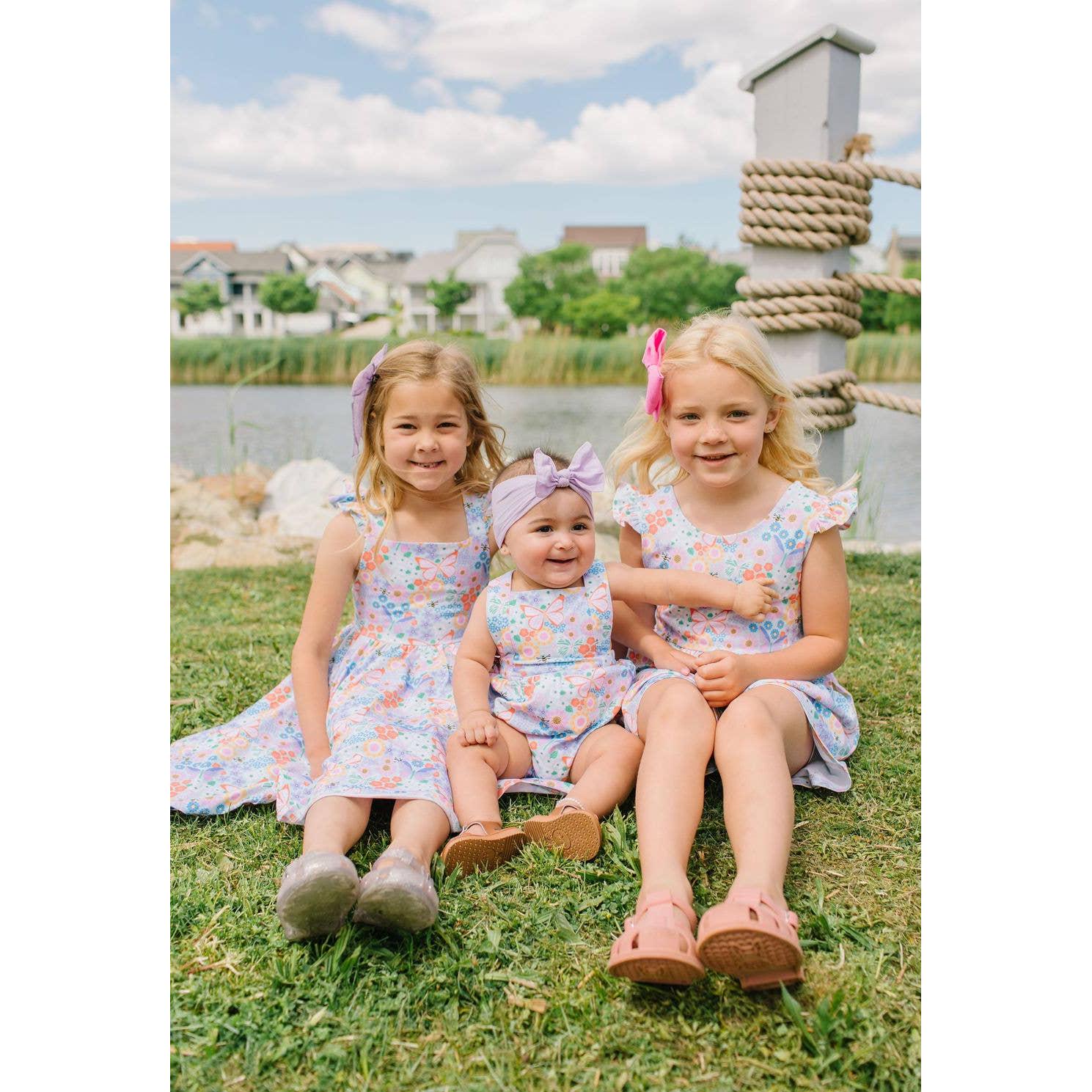 Ollie Jay Macie Romper in Butterfly Dream