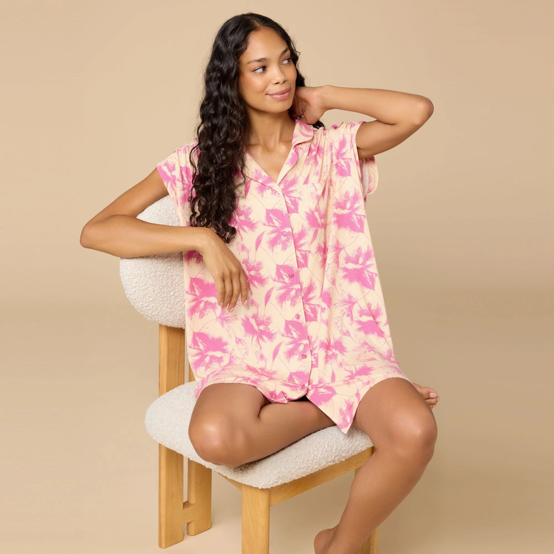 Caftan Mini Sleepshirt