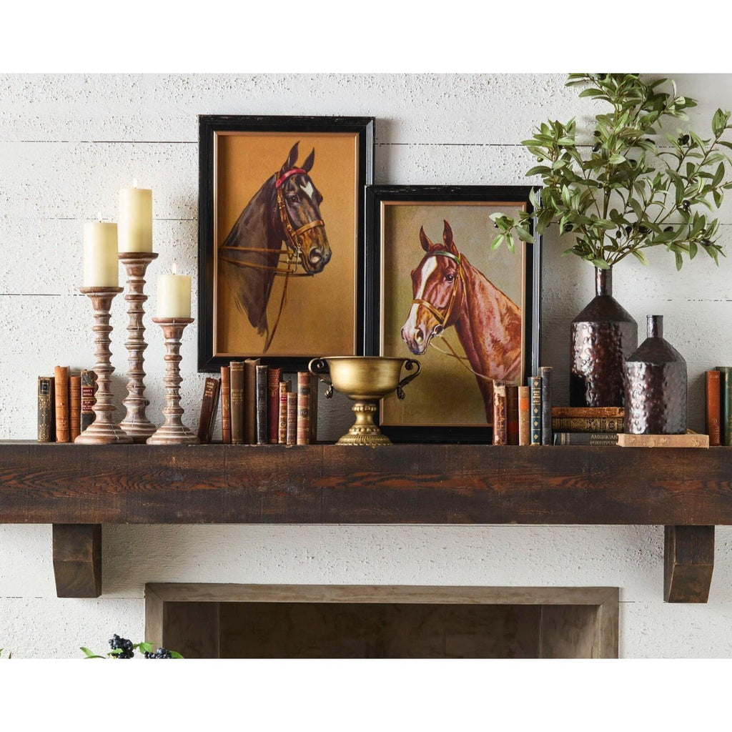 Vintage Equestrian Framed Wall Art