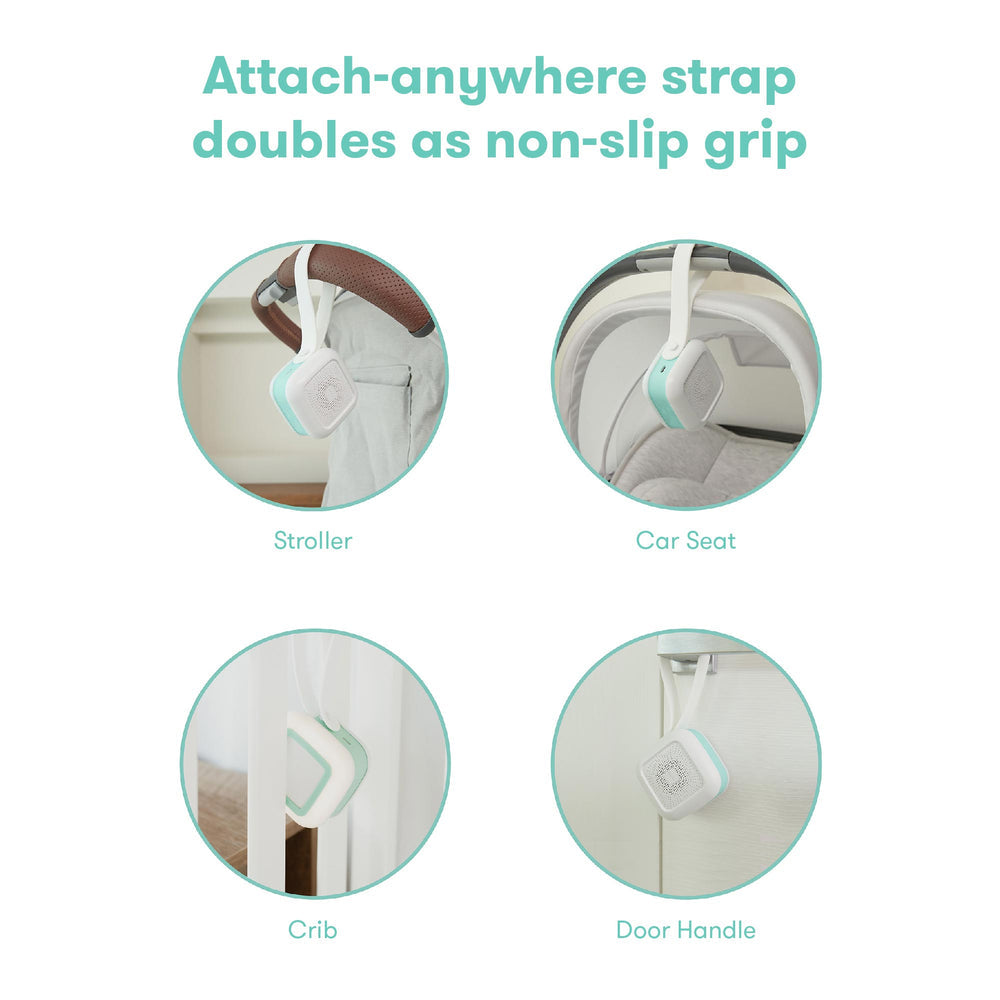 2-in1 Portable Sound Machine
-Nightlight