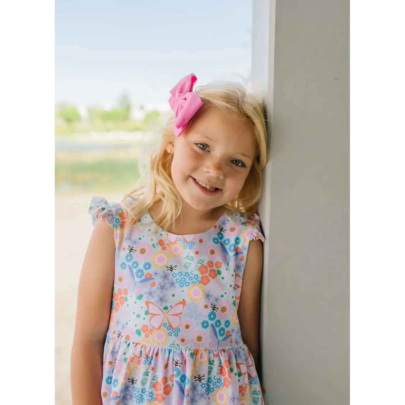 Ollie Jay Macie Romper in Butterfly Dream