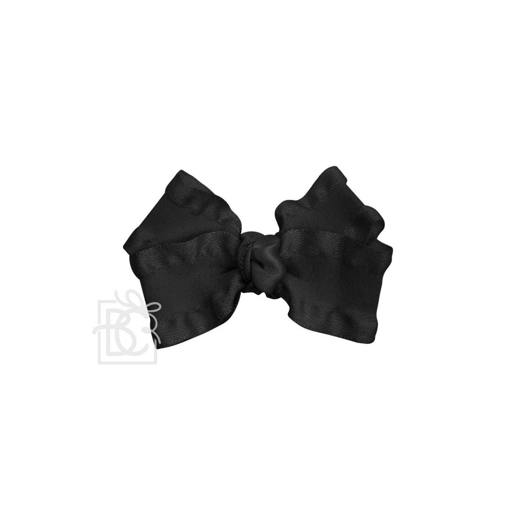 Double Ruffle Multi-Loop Bow
