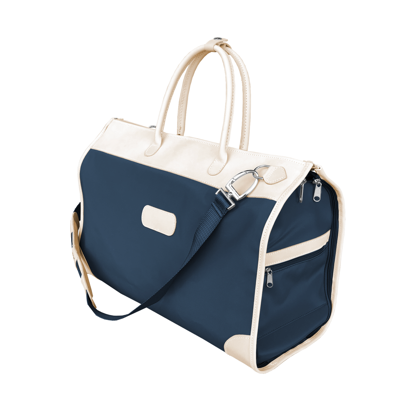 Jon Hart Southtown Navy Coated Canvas