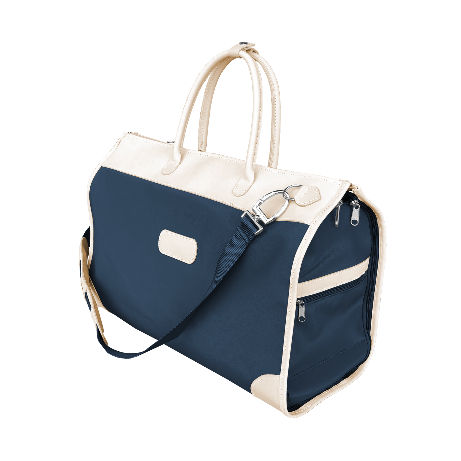 Jon Hart Southtown Navy Coated Canvas