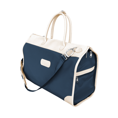 Jon Hart Southtown Navy Coated Canvas