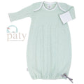 Paty Knit Overlap Shoulder Gown (Solid Color with Bow) #215 | Baby Shower Paige Harville