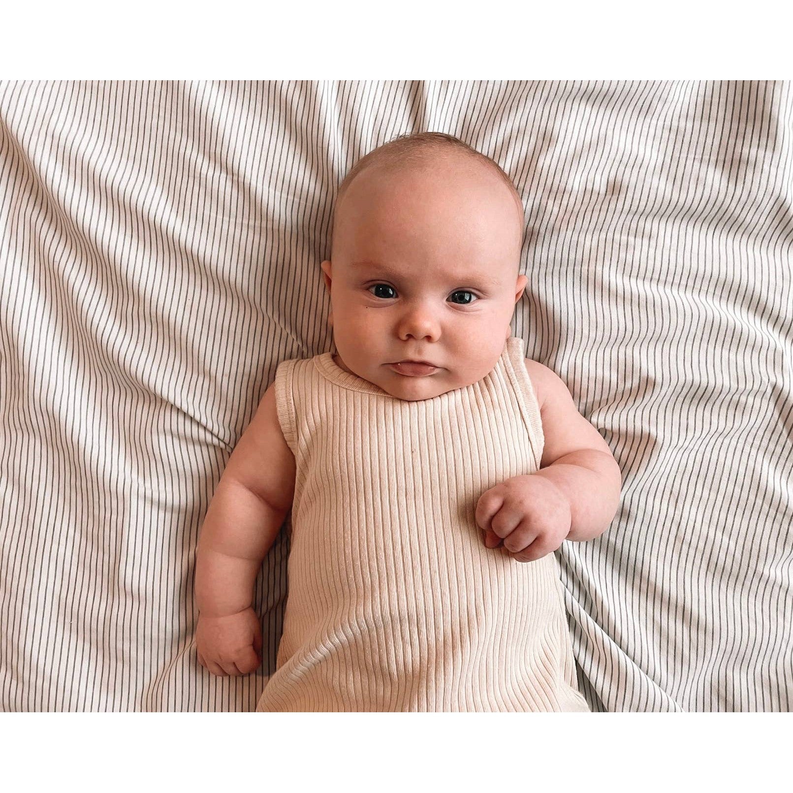 Presley, Organic Ribbed Bodysuit