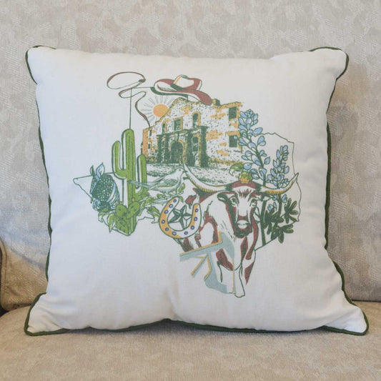 Texas Love Pillow