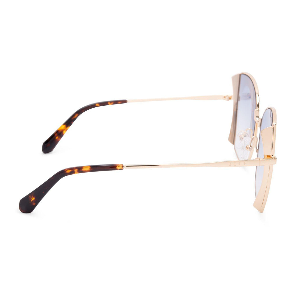 DIFF EYEWEAR Donna gold + pink gradient