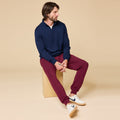 Take 10 Men's DreamTech 1/4 Zip in Midnight