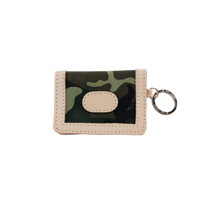 Jon Hart ID Wallet Classic Camo Coated Canvas