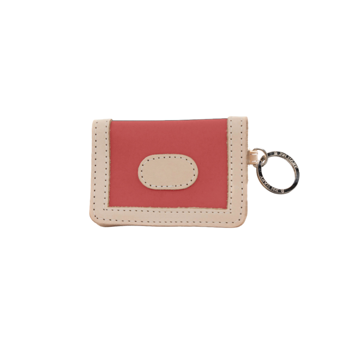 Jon Hart ID Wallet Coral Coated Canvas