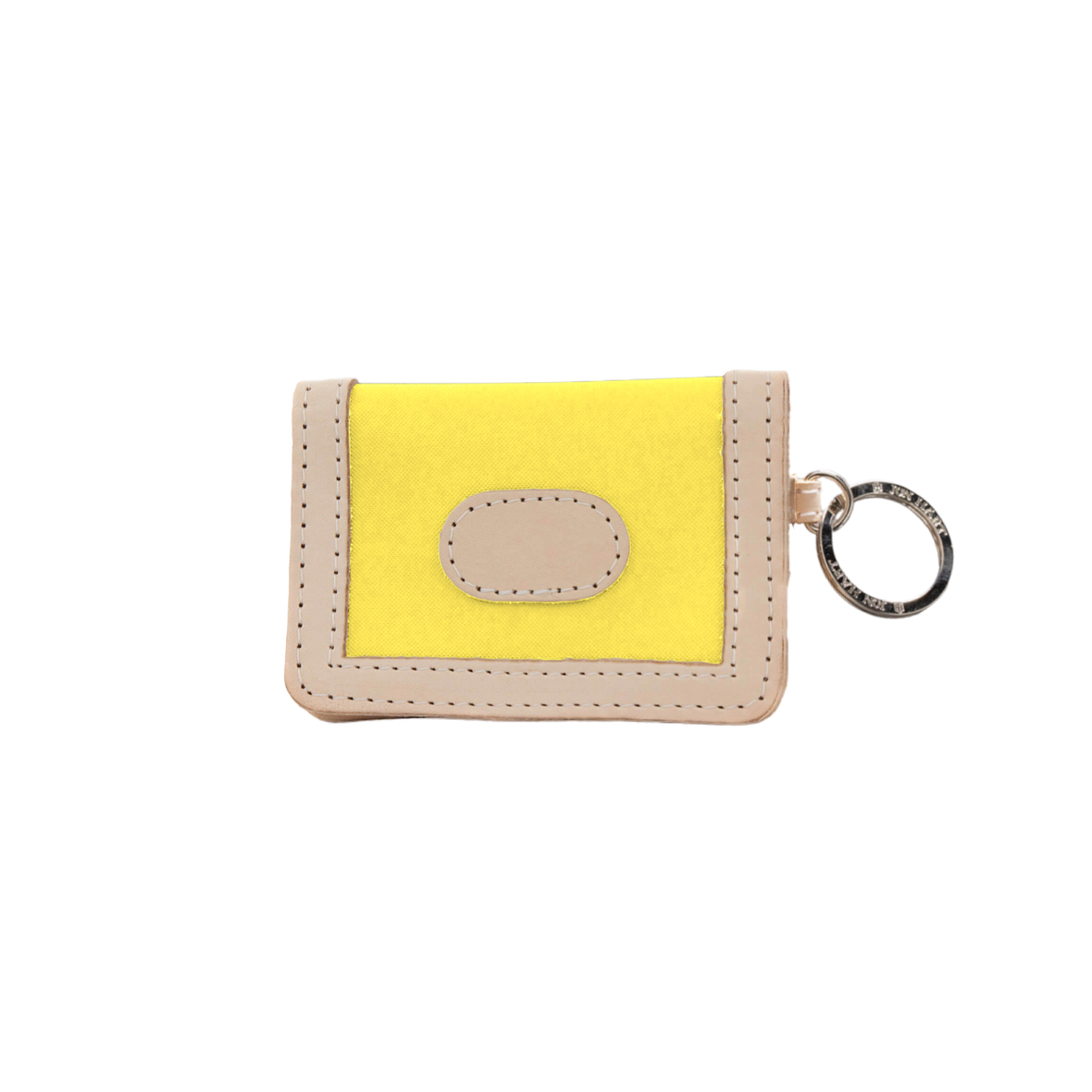 Jon Hart ID Wallet Lemon Coated Canvas