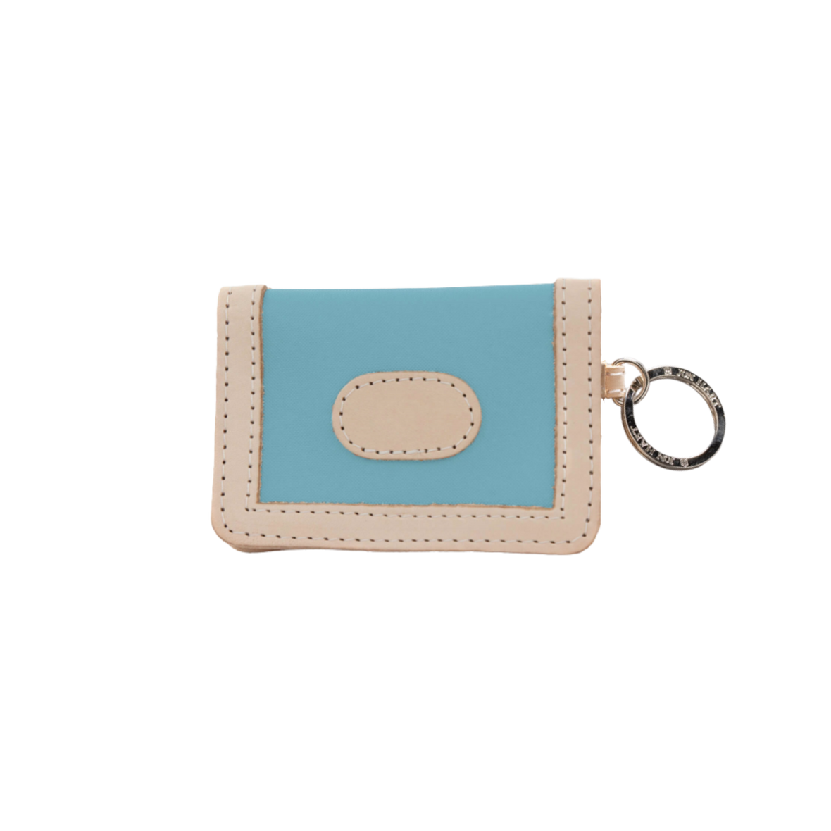 Jon Hart ID Wallet Ocean Blue Coated Canvas