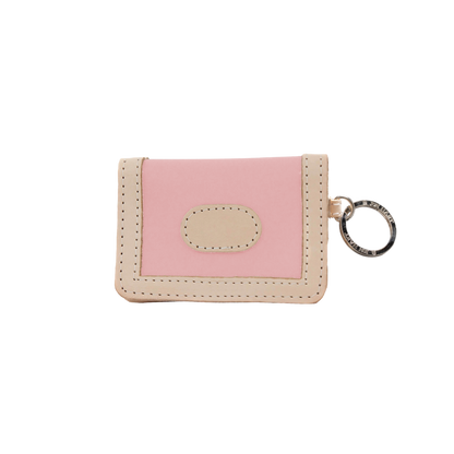 Jon Hart ID Wallet Rose Coated Canvas