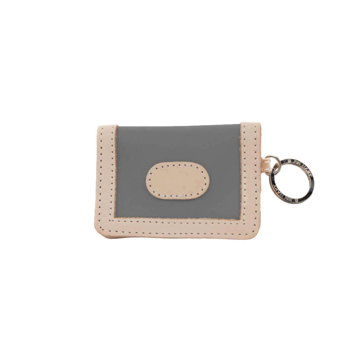 Jon Hart ID Wallet Slate Coated Canvas