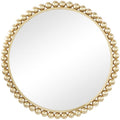 Gold Metal Wall Mirror