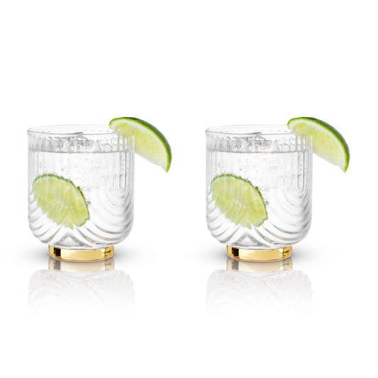 Belmont: Gatsby Glass Tumblers