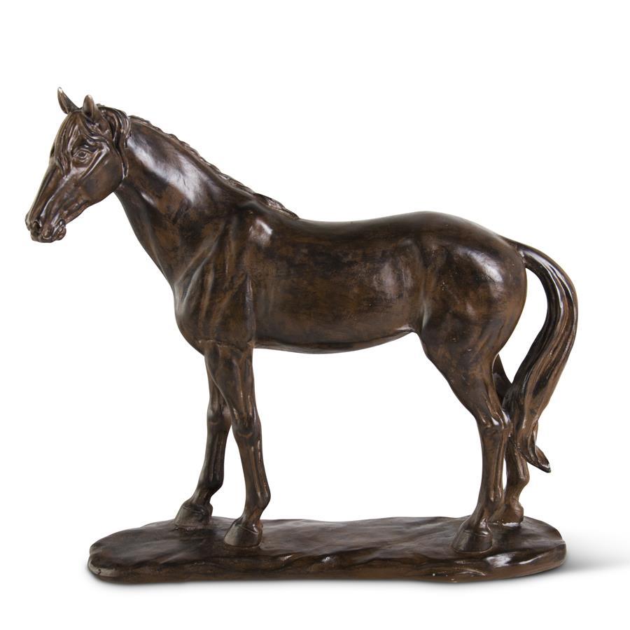 Brown Resin Horse