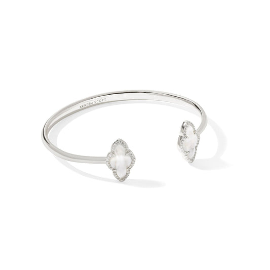 Abbie Pave Frame Cuff Bracelet