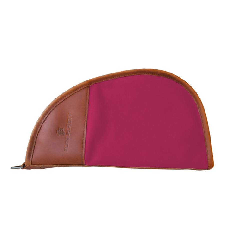 Large Revolver Case-Ice Blue Coated Canvas