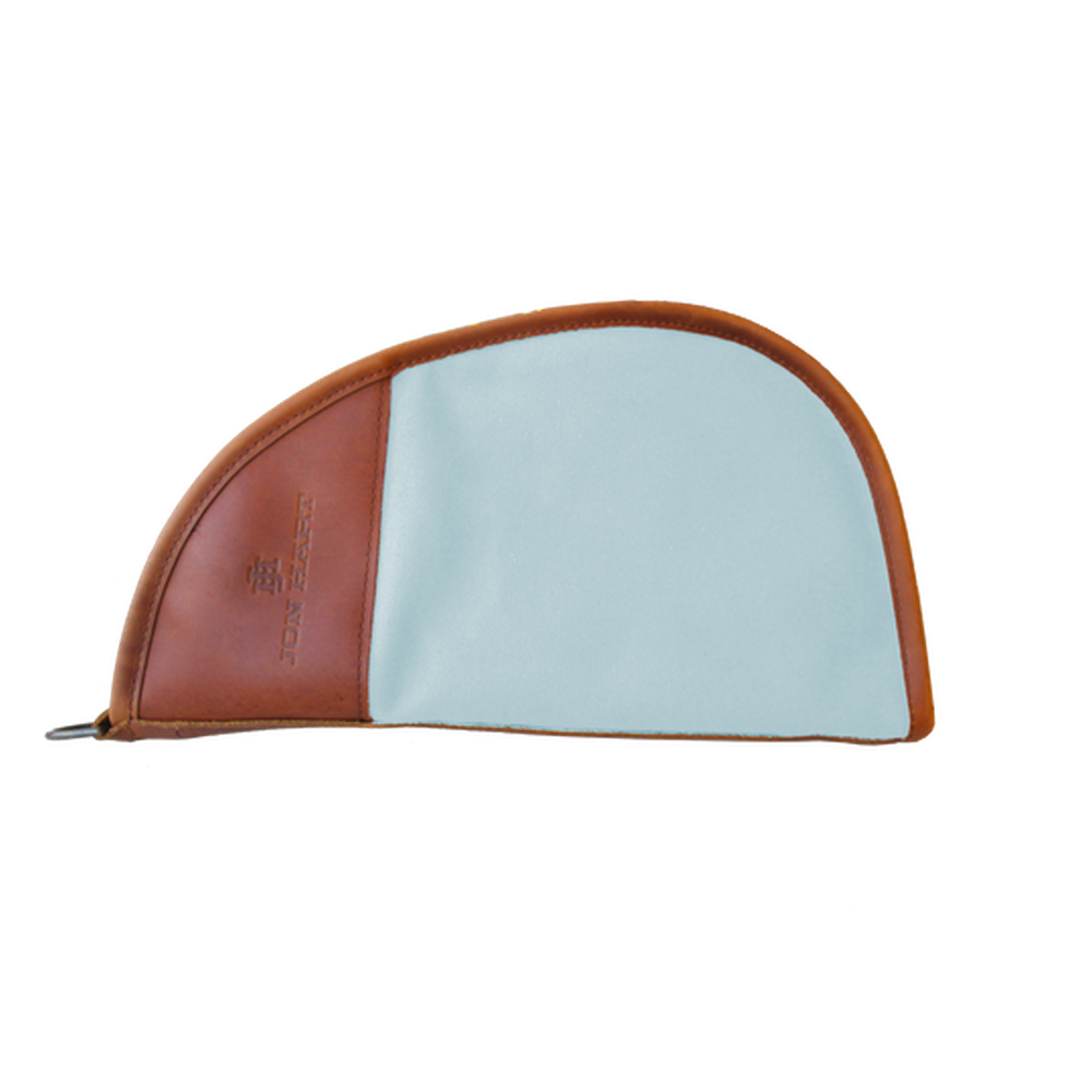 Large Revolver Case-Berry Coated Canvas