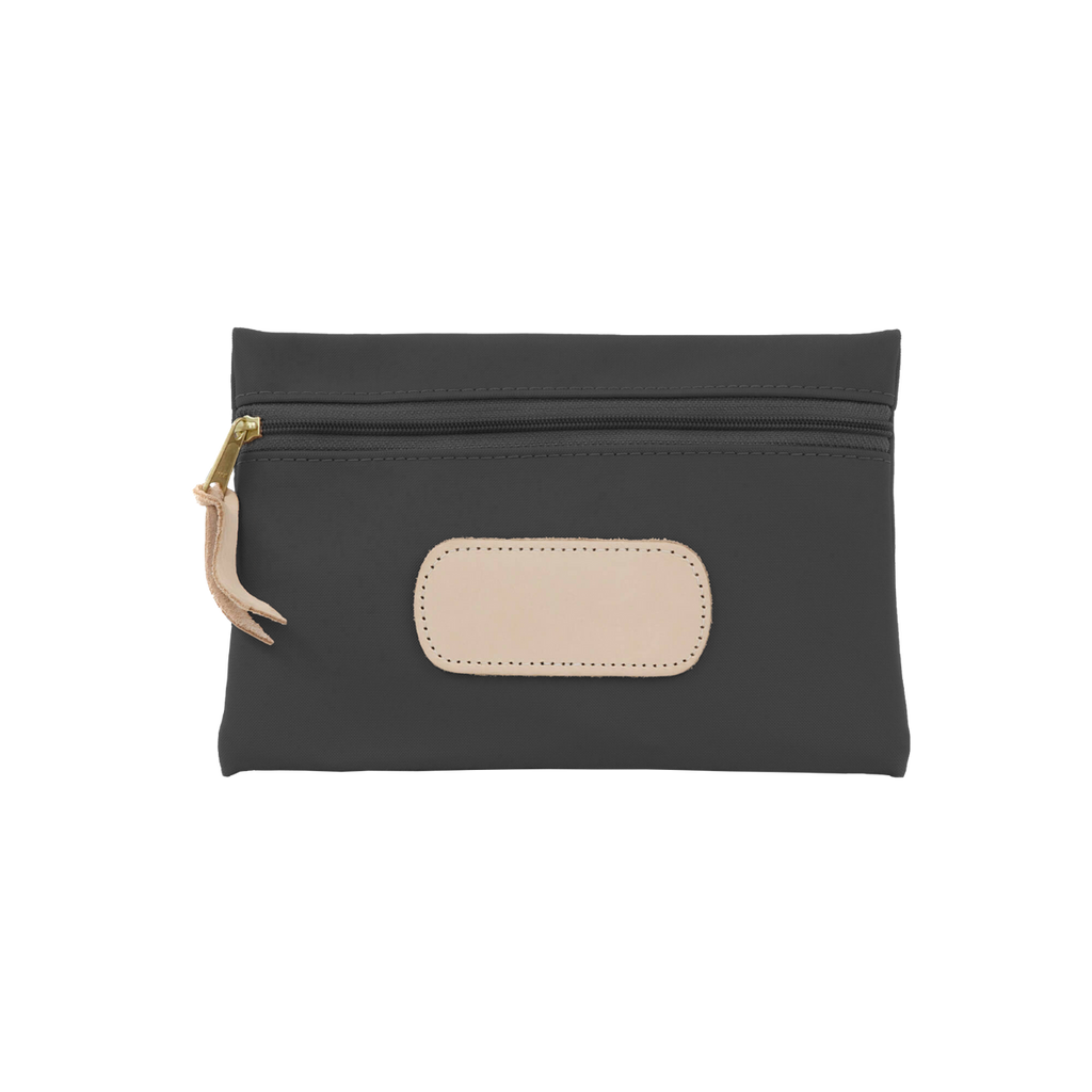 Jon Hart Pouch Charcoal Coated Canvas