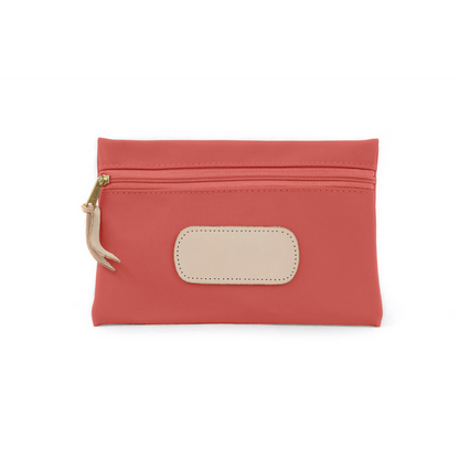 Jon Hart Pouch Coral Coated Canvas