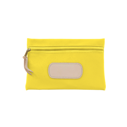 Jon Hart Pouch Lemon Coated Canvas