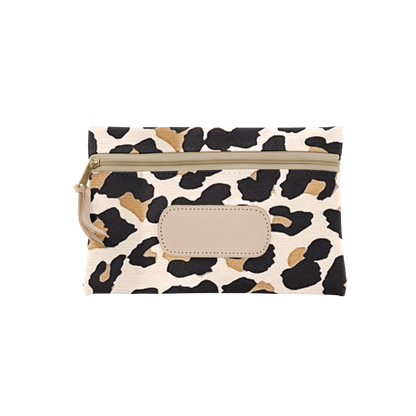 Jon Hart Pouch Leopard Coated Canvas